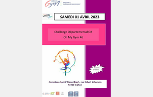 Challenge départemental GR Oh My Gym