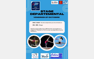 Stage départemental GAF niveau Fédérale A - Performance